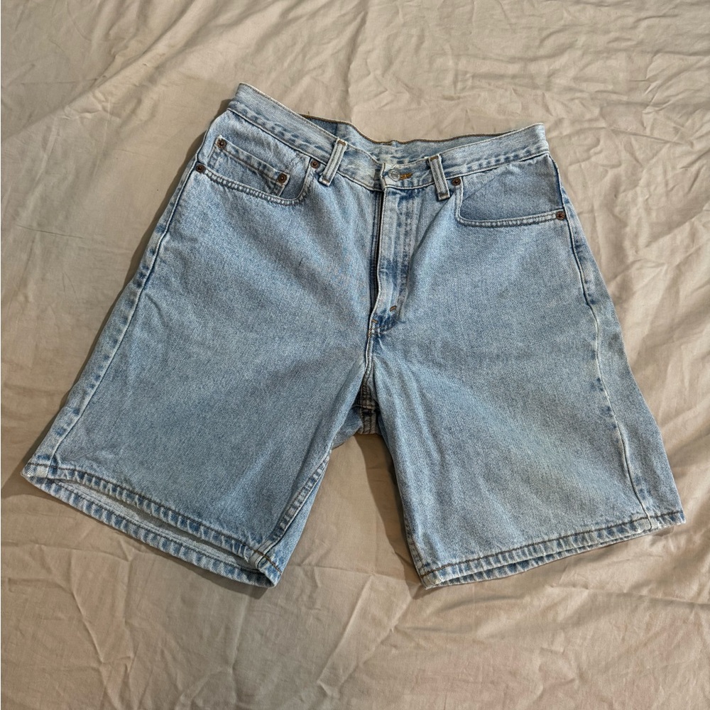 Levi's Light Blue Jean Shorts for Men